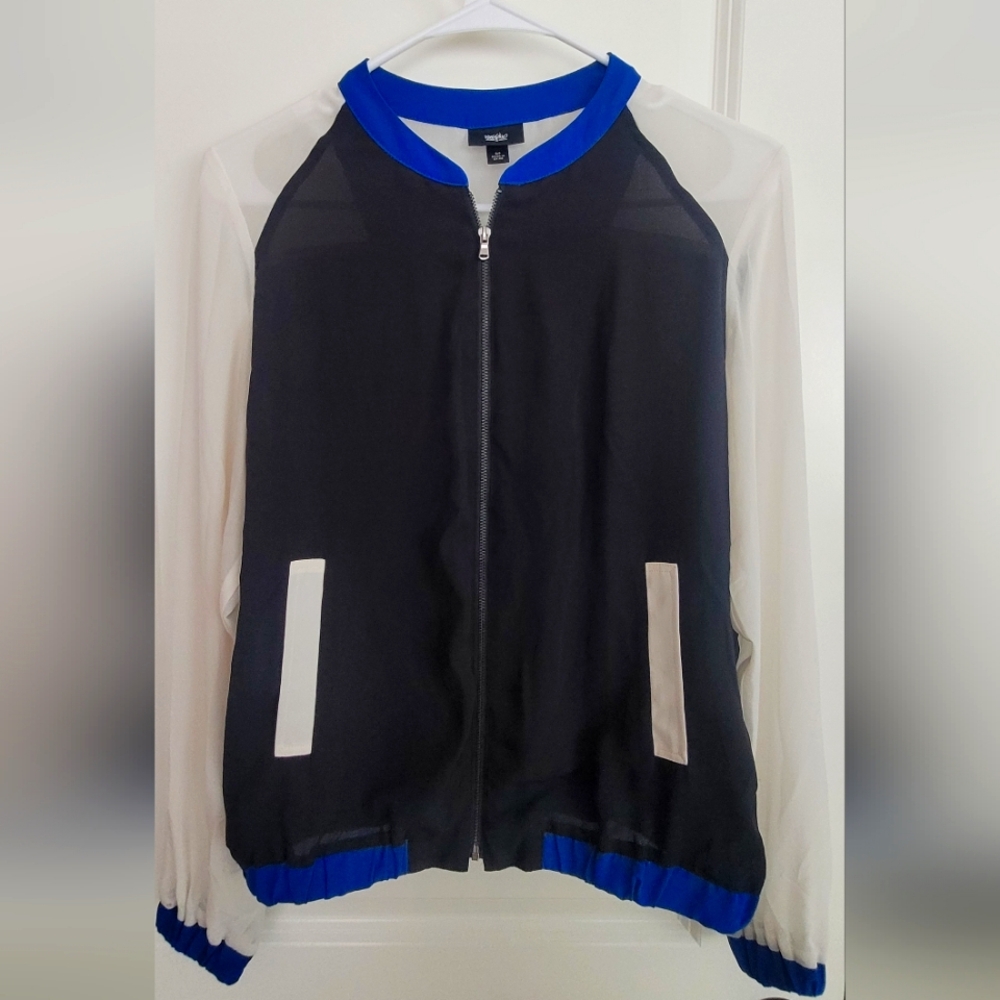 Mossimo Supply Co. Black and Blue Jacket